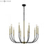 Elk Transatlantique CHANDELIER in Black Finish Model: D3545