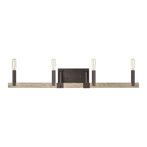 Elk Transitions VANITY LIGHT in Oil Rubbed Bronze Finish Model: 12315/4