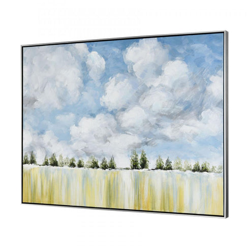 Elk Treeline WALL ART in Blue Finish Model: S0016-8145