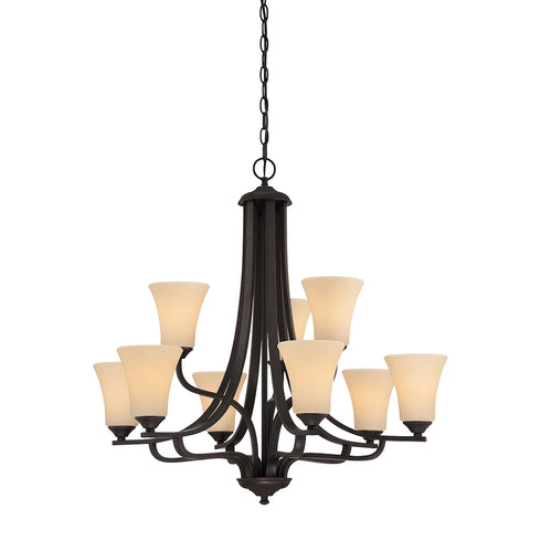 Elk Treme 9 Light CHANDELIER in Espresso Finish Model: TK0021704