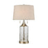 Elk Tribeca 2 Light Table Lamp in Clear Finish Model: 77119