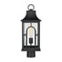 Elk Triumph 19.75 Inch High 1 Light Outdoor Post Light in Textured Black Model: 89604/1