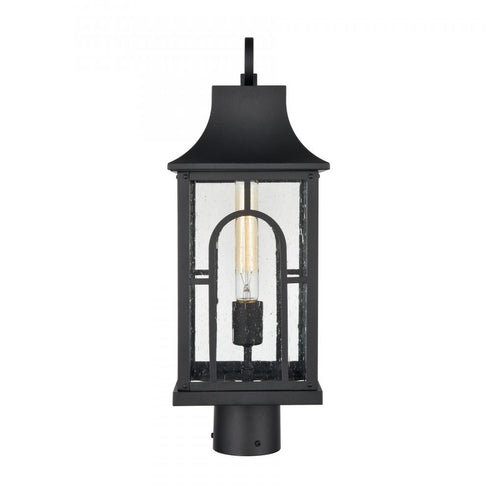 Elk Triumph 19.75 Inch High 1 Light Outdoor Post Light in Textured Black Model: 89604/1