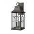 Elk Triumph 21 Inch High 2 Light Outdoor Sconce in Textured Black Model: 89601/2
