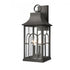 Elk Triumph 21 Inch High 2 Light Outdoor Sconce in Textured Black Model: 89601/2