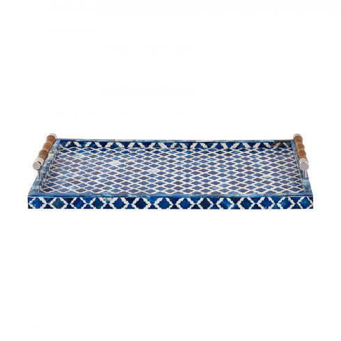Elk Tucker Tray in Blue Model: H0807-10994