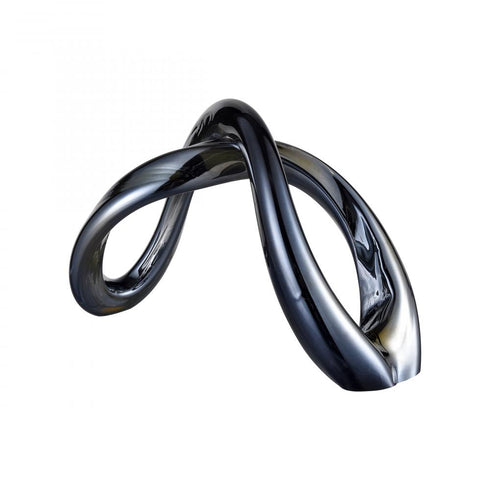 Elk Twisted Decorative Object in Pearlescent Model: H0047-10983