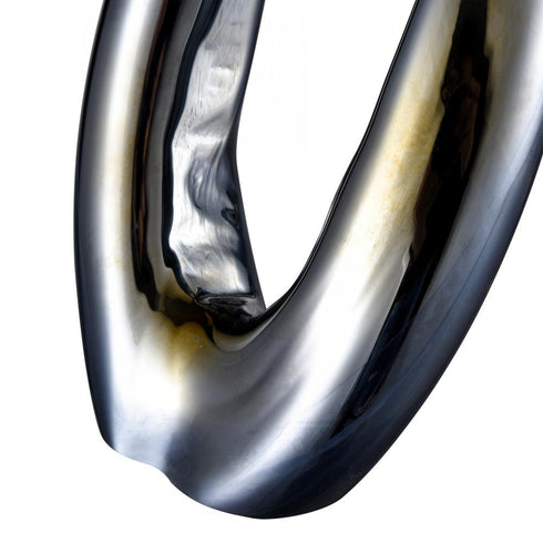 Elk Twisted Decorative Object in Pearlescent Model: H0047-10983