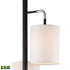 Elk Uprising 72 Inch High 3 Light Floor Lamp in Black Includes LED Bulbs Model: 77101-LED