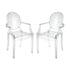 Elk Vanish CHAIR in Clear Finish Model: 4210-004/S2