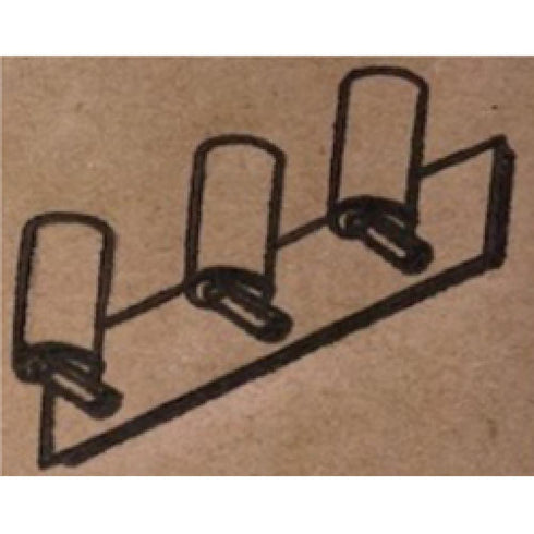 Elk VANITY LIGHT in Brown Finish Model: BV5003-10-15SP