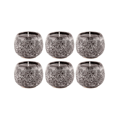 Elk Varanasi 1.75 inch Votives in Brown (Set of 6) Model: 444548/S6