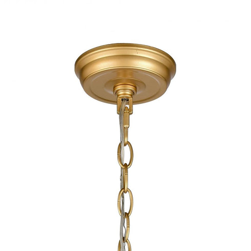Elk Vellus 14 Inch Wide 1 Light Pendant in Matte White Model: 68174/1
