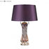 Elk Vergato 2 Light TABLE LAMP in Purple Finish Model: D2663