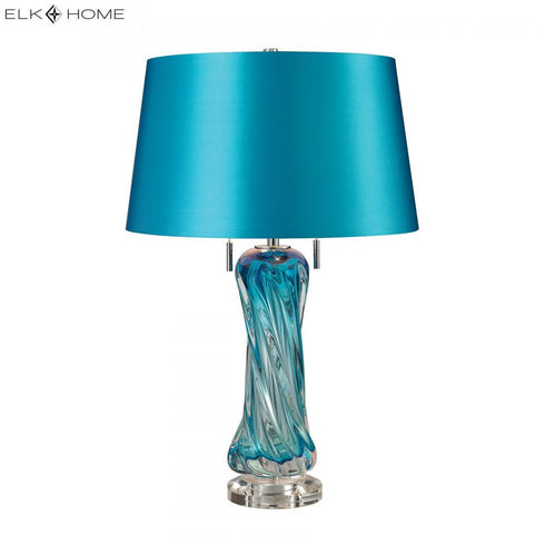 Elk Vergato TABLE LAMP in Blue Finish Model: D2664