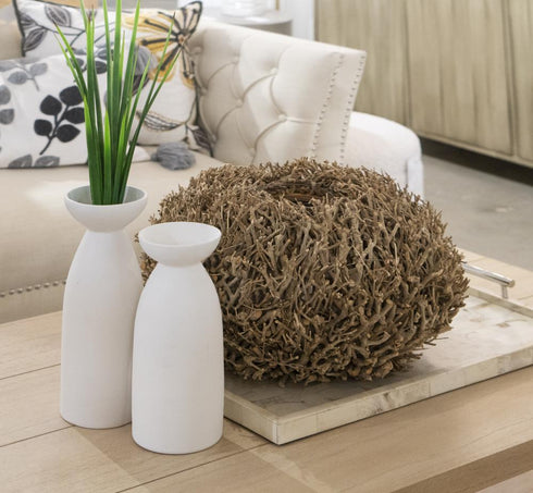Elk Vickers Vase Large in White (2 pack) (2 pack) Model: H0017-9742