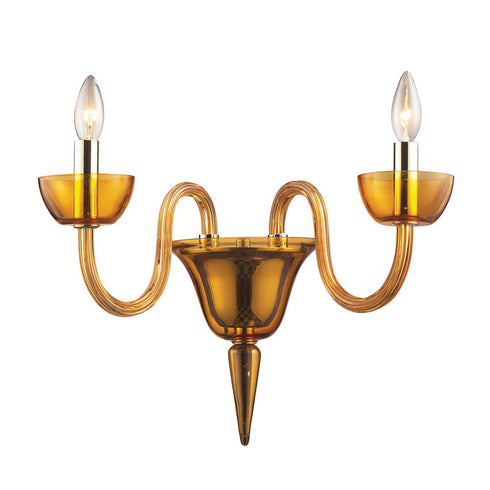 Elk Vidriana 2 Light SCONCE in Polished Chrome Finish Model: 6210/2