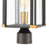 Elk Vincentown POST MOUNT in Matte Black Finish Model: 46724/1