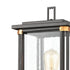 Elk Vincentown POST MOUNT in Matte Black Finish Model: 46724/1