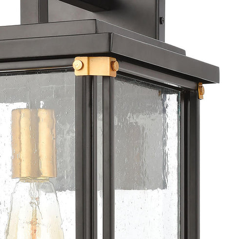 Elk Vincentown SCONCE in Matte Black Finish Model: 46722/1