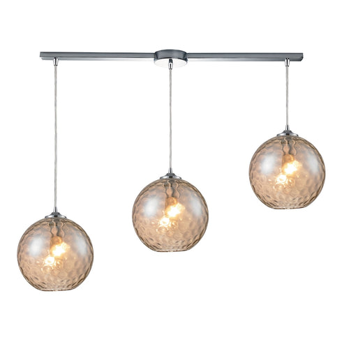 Elk Watersphere MINI PENDANT in Polished Chrome Finish Model: 31380/3L-CMP