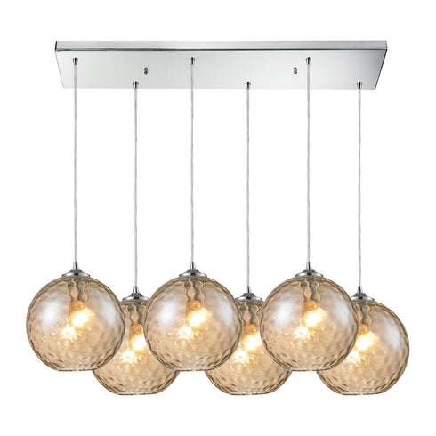 Elk Watersphere MINI PENDANT in Polished Chrome Finish Model: 31380/6RC-CMP