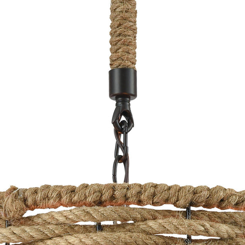 Elk Weaverton CHANDELIER in Oil Rubbed Bronze Finish Model: 10711/3