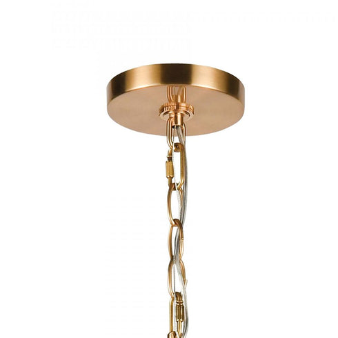 Elk Wellsley ISLAND LIGHT in Burnished Brass Finish Model: 46799/6