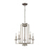 Elk West End 6 Light CHANDELIER in Brushed Nickel Finish Model: CN240522