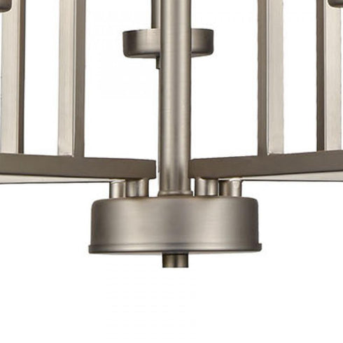 Elk West End 6 Light CHANDELIER in Brushed Nickel Finish Model: CN240522