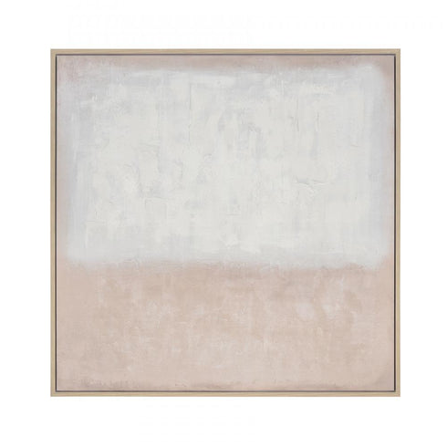 Elk White Colorfield Abstract Framed Wall Art in Multicolor Finish Model: H0026-10459