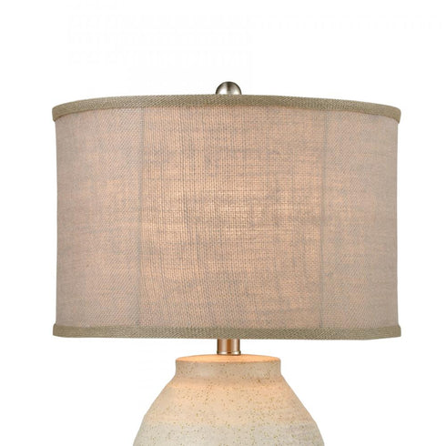 Elk White Harbor White Harbour Table Lamp in Gray Finish Model: 77131