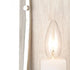 Elk White Stone SCONCE in Polished Nickel Finish Model: 69340/1