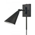 Elk Whitmire 10.25 Inch High 1 Light Plug I Hardwire Sconce in Matte Black Model: EC89221/1