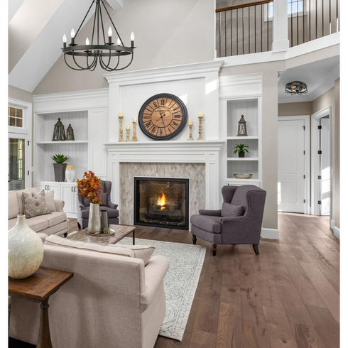 Elk Wickshire FLUSH MOUNT in Matte Black Finish Model: 46382/3