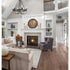 Elk Wickshire FLUSH MOUNT in Matte Black Finish Model: 46382/3