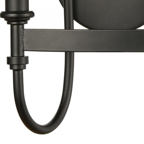 Elk Wickshire SCONCE in Matte Black Finish Model: 46381/2