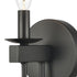 Elk Williamson VANITY LIGHT in Black Finish Model: 75073/1