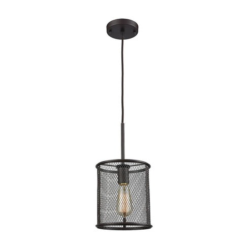 Elk Williamsport 1 Light MINI PENDANT in Oil Rubbed Bronze Finish Model: CN250151