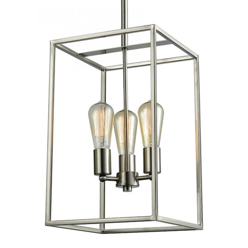 Elk Williamsport CHANDELIER in Brushed Nickel Finish Model: CN15832