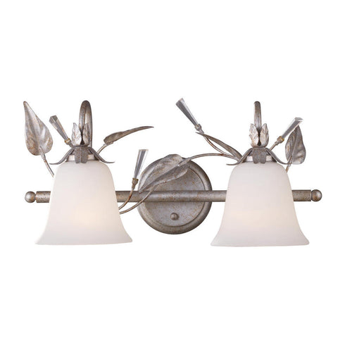 Elk Willoughby 2 Light SCONCE in Sunset Silver Finish Model: 69001-2