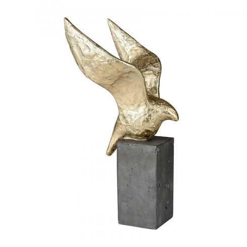 Elk Winged Bird ORNAMENTAL ACCESSORY in Gold Finish Model: S0036-8950/S3