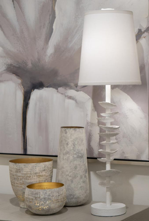 Elk Winona TABLE LAMP in Matte White Finish Model: D4699