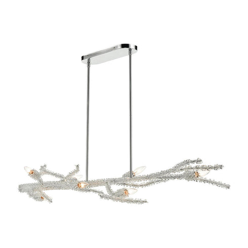 Elk Winter's Spray ISLAND LIGHT in Polished Chrome Finish Model: 46781/7