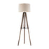 Elk Wooden Brace FLOOR LAMP in Black Finish Model: D2817