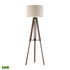 Elk Wooden Brace FLOOR LAMP in Black Finish Model: D2817-LED