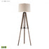 Elk Wooden Brace FLOOR LAMP in Black Finish Model: D2817-LED