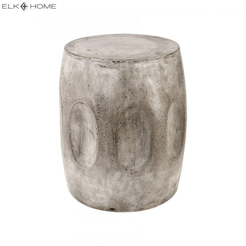 Elk Wotran STOOL in Concrete Finish Model: 157-017