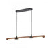 Elk Wyatt 40.5 Inch Wide Integrated Chandelier in Matte Black Model: 90280/1