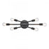 Elk Xavier 19.75 Inch Wide 6 Light Vanity Light in Matte Black Model: EC89265/6